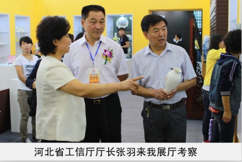 想把大几把塞比里省工信厅厅长来我厅考察